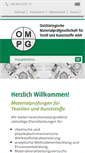 Mobile Screenshot of ompg.de